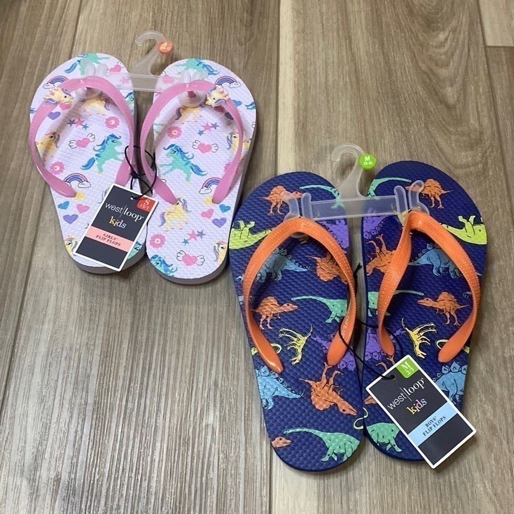 * west loop Kids Slide Sandals - Picture 2 of 4